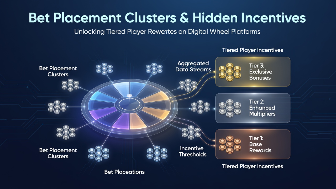 Digital roulette wheel interface showing clustered bet placements on a mobile platform with highlighted incentive tiers