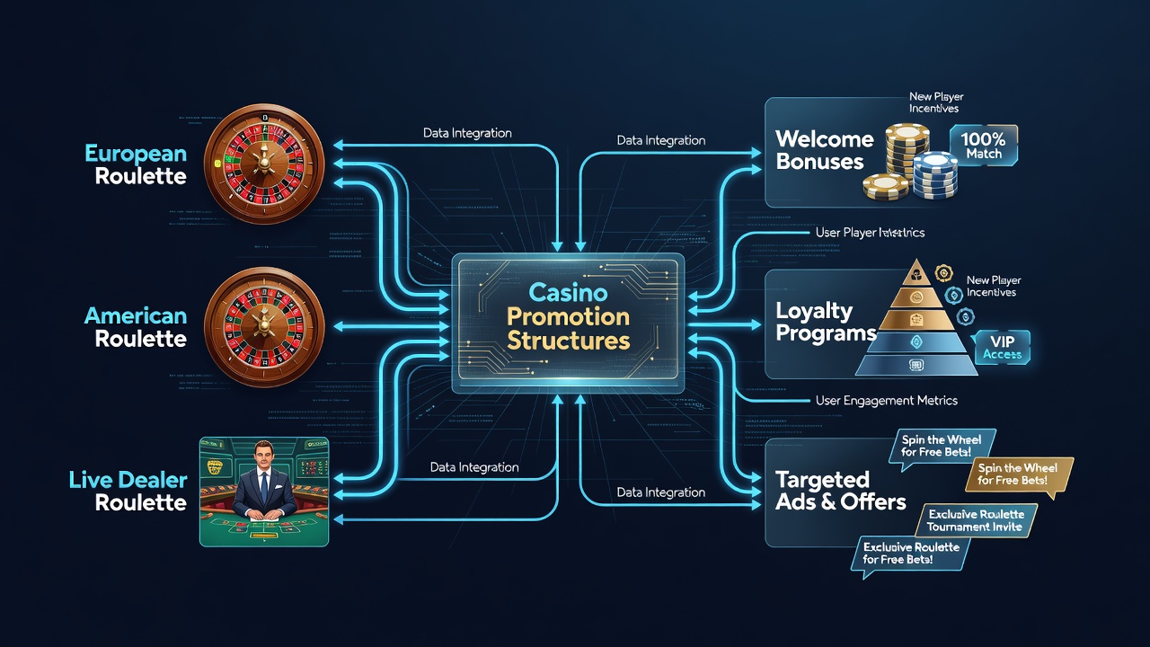 Mobile roulette interface showing live dealer stream with overlaid promotional offers and bonus meters