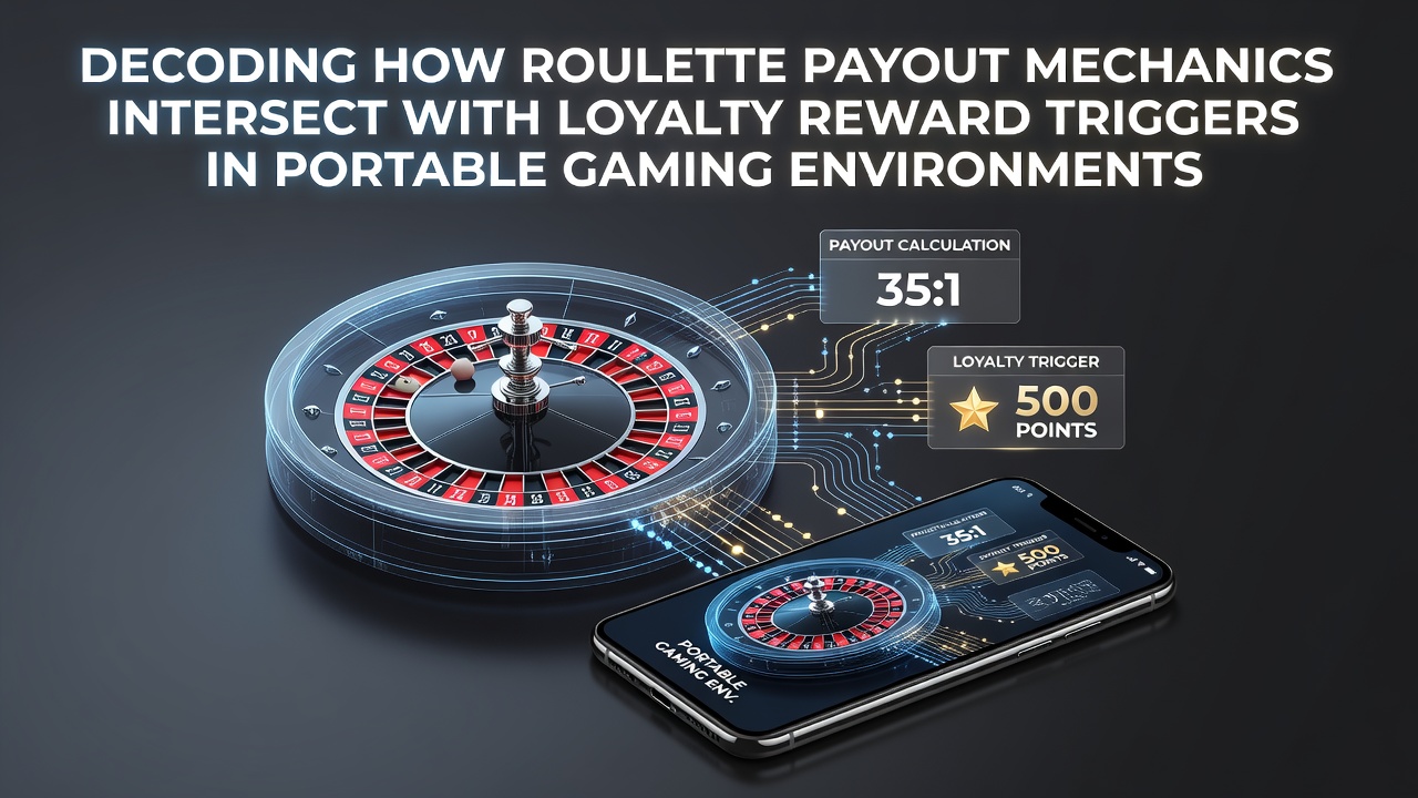 Mobile roulette interface displaying payout calculations alongside loyalty point accumulation in a portable gaming app