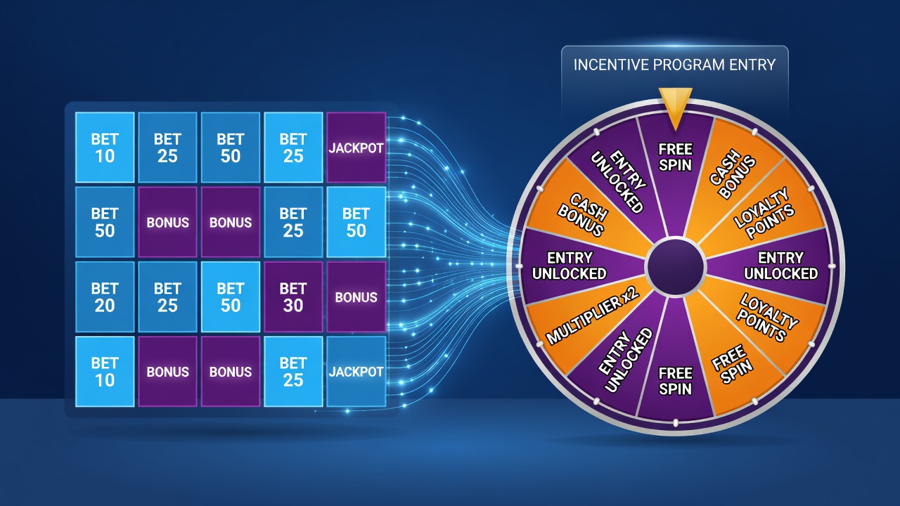 Digital roulette betting grid showing numbered cells and zero positions that connect to online casino reward triggers